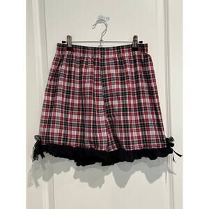 Upcycled Plaid Boxer Shorts For My Gals Size S/M | SAME DAY SHIP or NEXT DAY